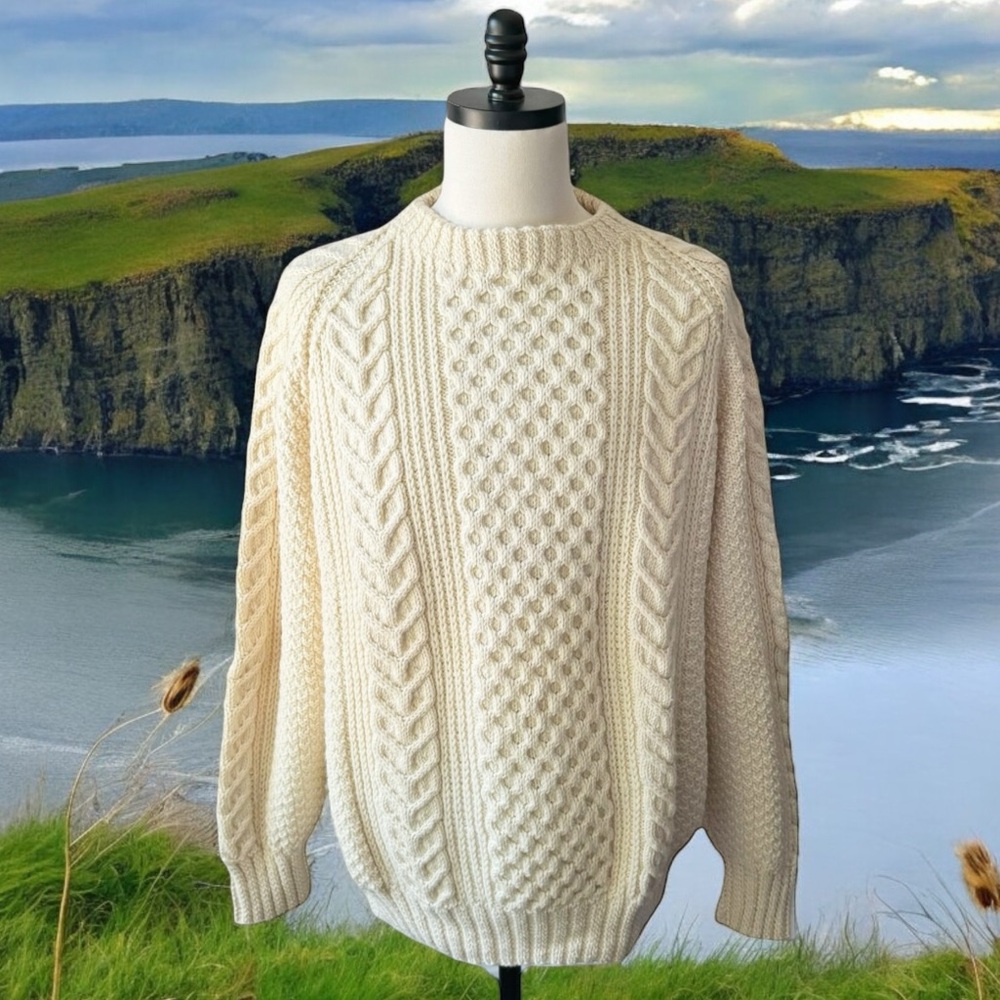 IRISH Cable Knit Sweater